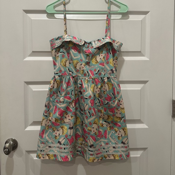 Vintage Iron Fist Doll Parts size sm mini dress. - Picture 12 of 17